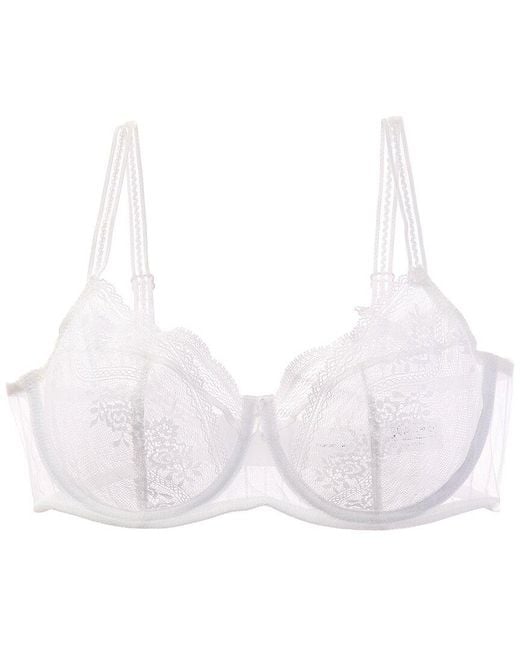 Passionata White Maddie Lace Demi Bra