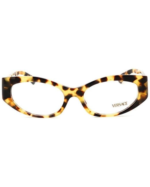 Versace Brown 53Mm Optical Frames