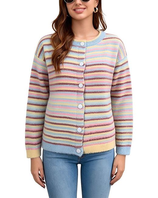 ROMANISSA Red Cardigan