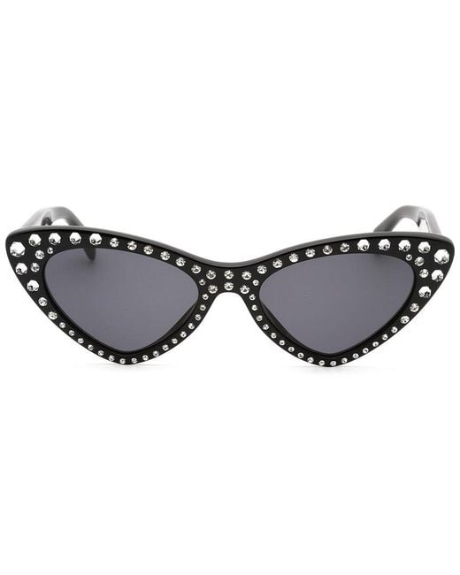 Moschino Black Mos006/S/Str 52Mm Sunglasses