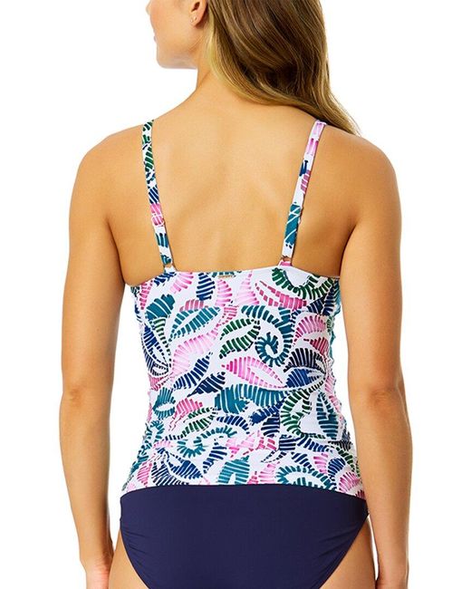 Anne Cole Blue Swim Tankini