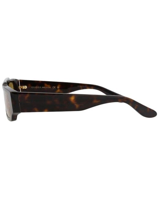 Gucci Brown 55Mm Sunglasses for men