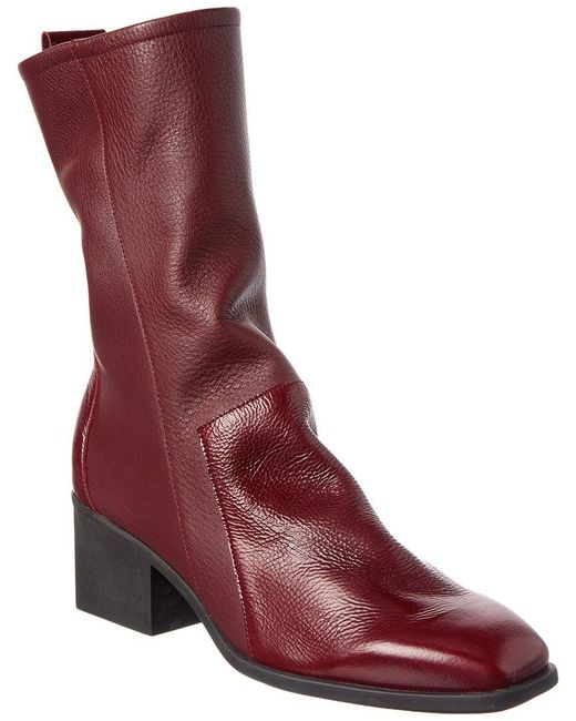 Arche Red Lymlye Leather Boot