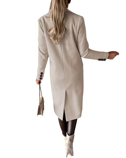Maya Rosa Natural Coat