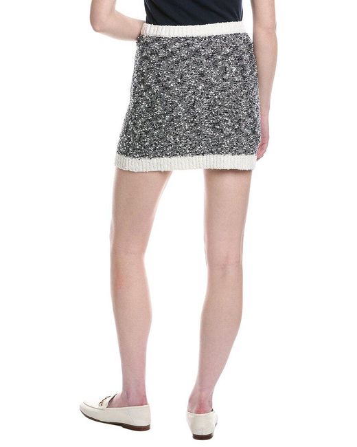 Cinq À Sept Gray Adalee Skirt