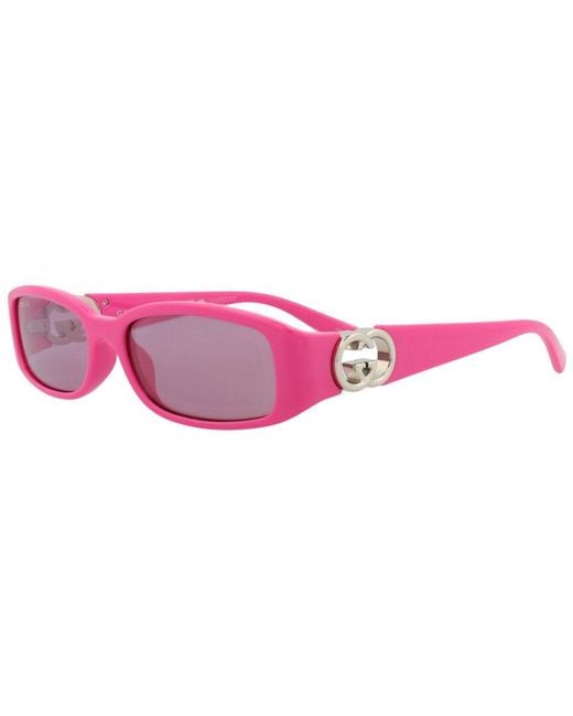 Gucci Pink Gg1661S 54Mm Sunglasses