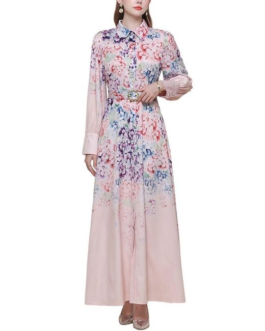 Kaimilan Purple Maxi Dress