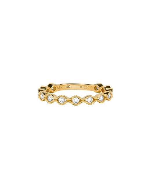 H.J. Namdar White 14K 0.33 Ct. Tw. Diamond Stackable Ring
