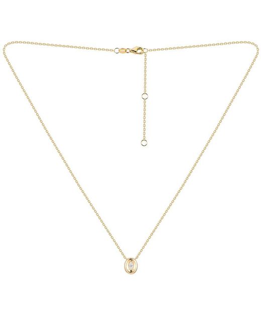 Gregg Ruth White 14K 0.15 Ct. Tw. Diamond Pendant