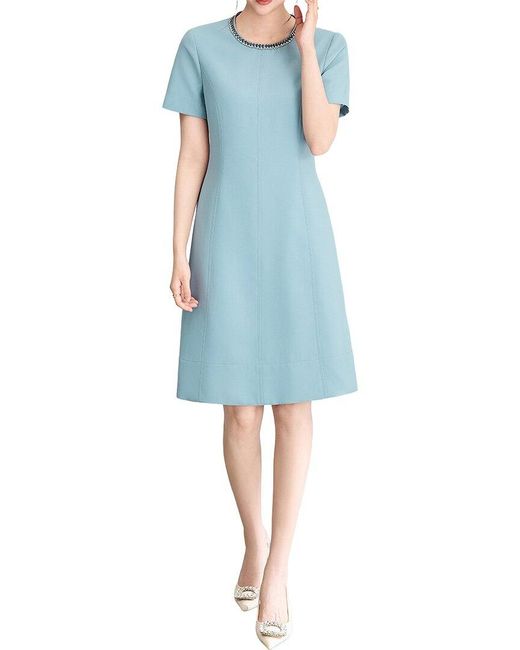 WLZD Blue Mini Dress