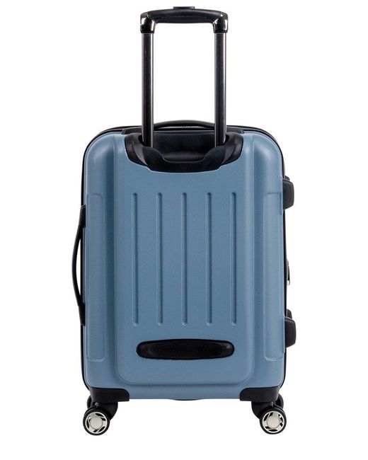 Kenneth Cole Blue Renegade Expandable 20in Carry-on