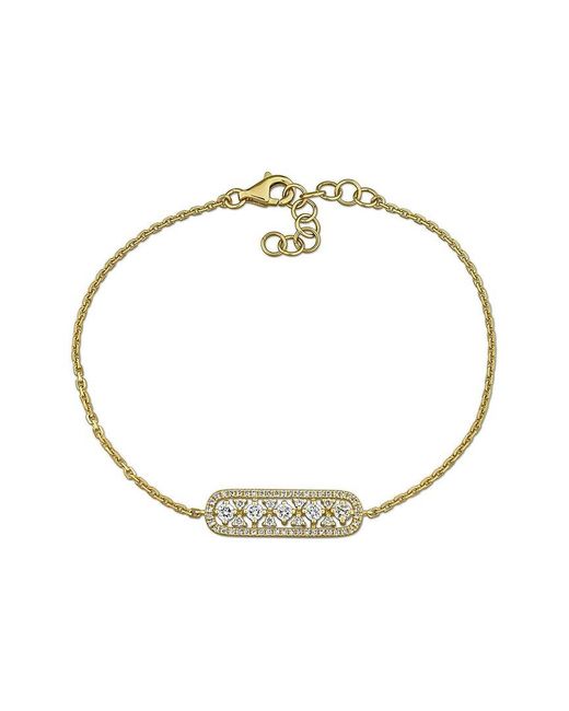 Rina Limor Metallic 14K 0.37 Ct. Tw. Diamond Link Bracelet