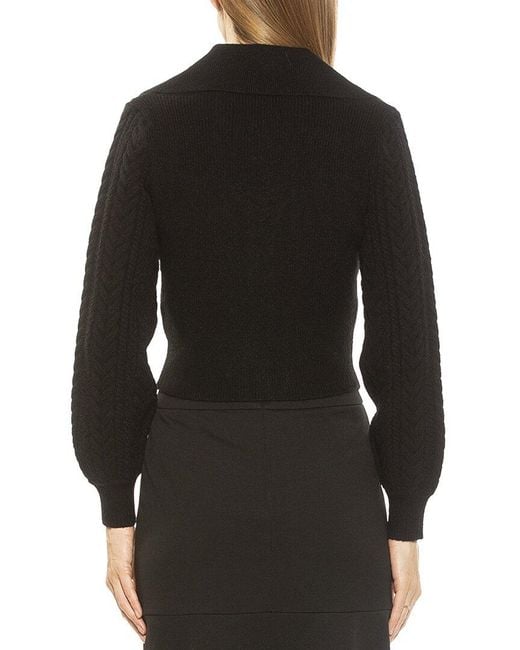 Alexia Admor Black Hazel Cardigan
