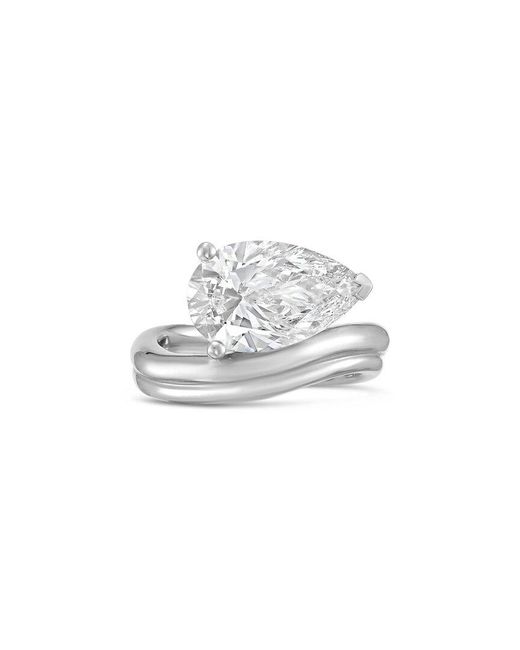 Diana M White Diana M. Platinum 10.00 Ct. Tw. Lab-Grown Diamond Solitaire Ring