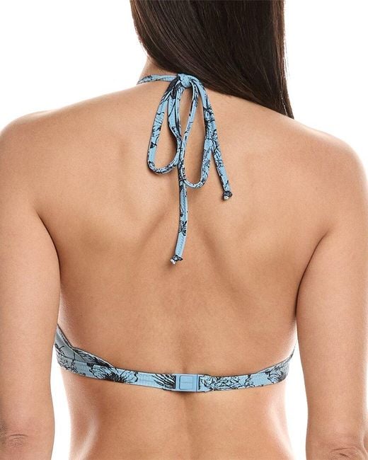 Marysia Swim Blue Mott Top