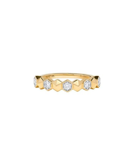 H.J. Namdar White 14K 0.20 Ct. Tw. Diamond Stackable Ring