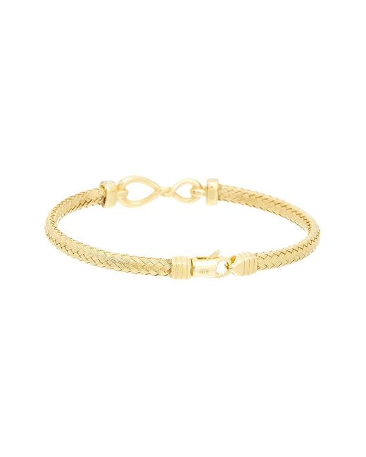 Meshmerise Metallic 0.10 Ct. Tw. Diamond 18K Over Bangle Bracelet