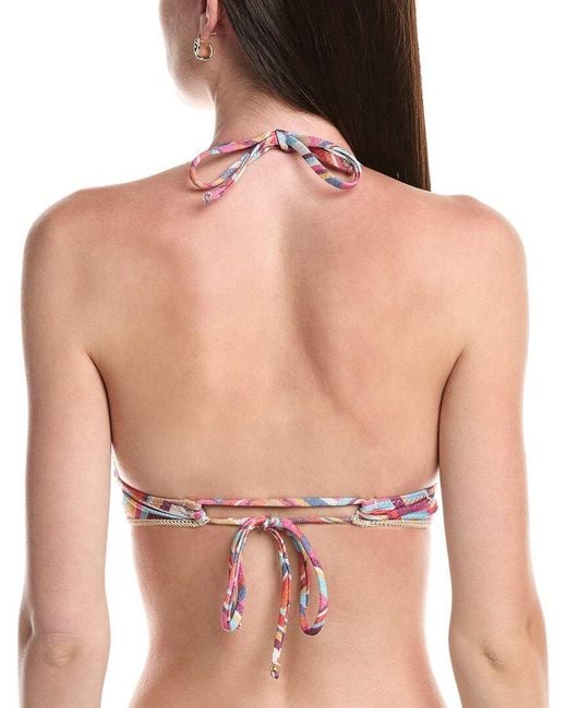 Becca Pink Las Palmas Halter Top