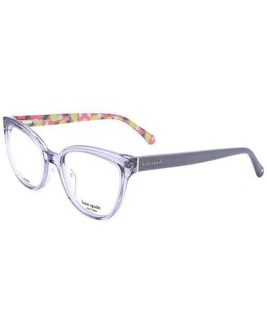 Kate Spade White Lucinda 52Mm Optical Frames
