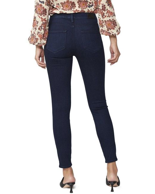 PAIGE Blue Hoxton Ankle Skinny Jean
