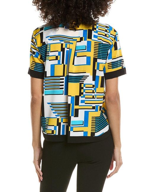 Karl Lagerfeld Black Camp Shirt