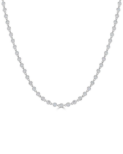 Sabrina Designs Metallic 14k 1.96 Ct. Tw. Diamond Necklace