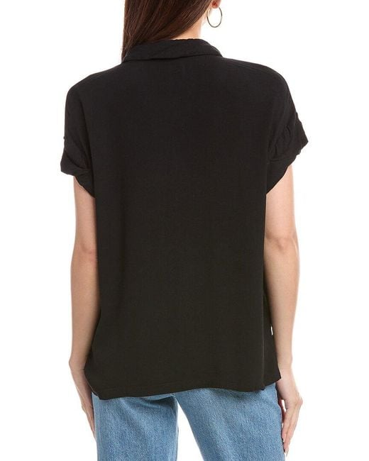 Chaser Brand Black Heirloom Woven Rhythm Button-Down Shirt