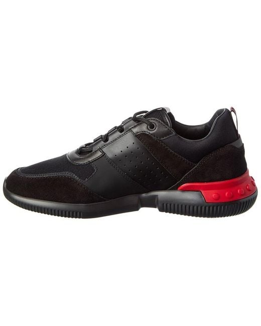 Tod's Black Allac Active Leather Sneaker for men