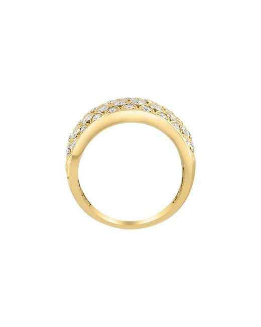 Effy Fine Jewelry Metallic 14K 1.26 Ct. Tw. Diamond Ring
