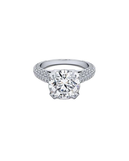 Lab Grown Diamonds White 14K 3.70 Ct. Tw. Lab-Grown Diamond Ring