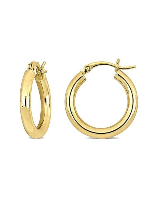 Rina Limor Metallic 10k Hoops