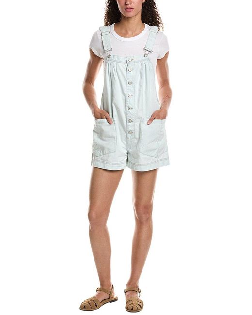 Free People Blue You'Ve Got The Love One-Piece