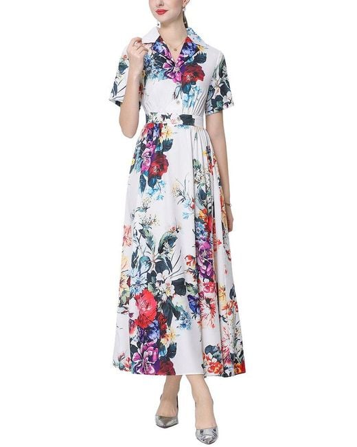 Kaimilan White Maxi Dress