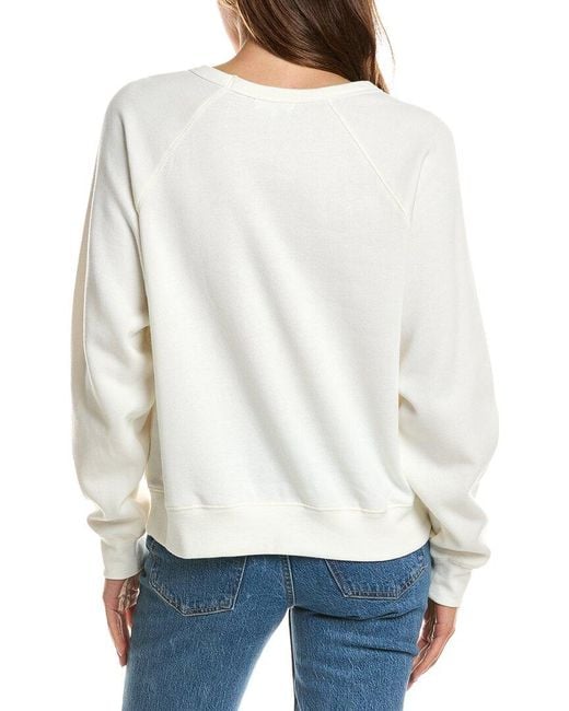 Z Supply White Vacay Sweatshirt
