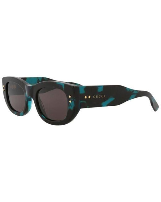 Gucci Black 51Mm Sunglasses