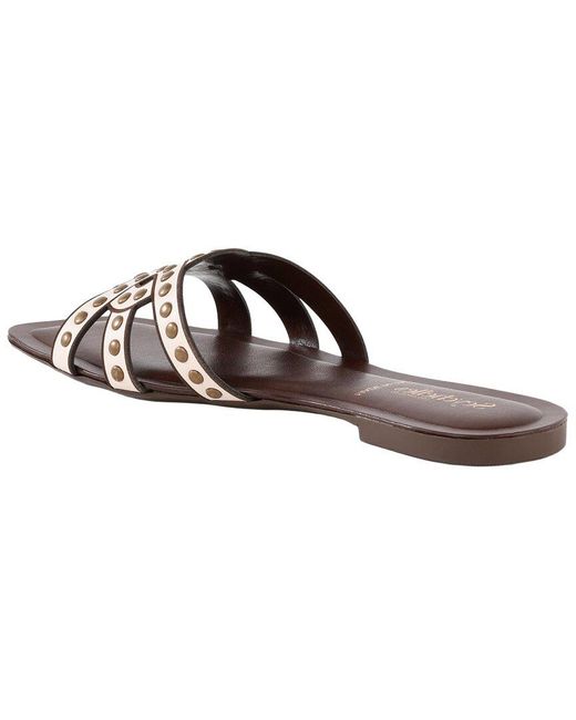 Seychelles Brown Leather Sandal