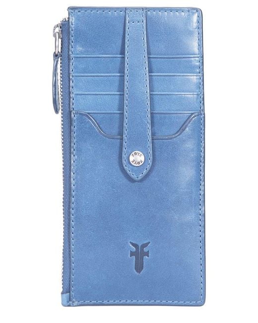 Frye Blue Melissa Leather Wallet