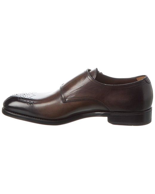 Ferragamo Brown Leather Loafer for men