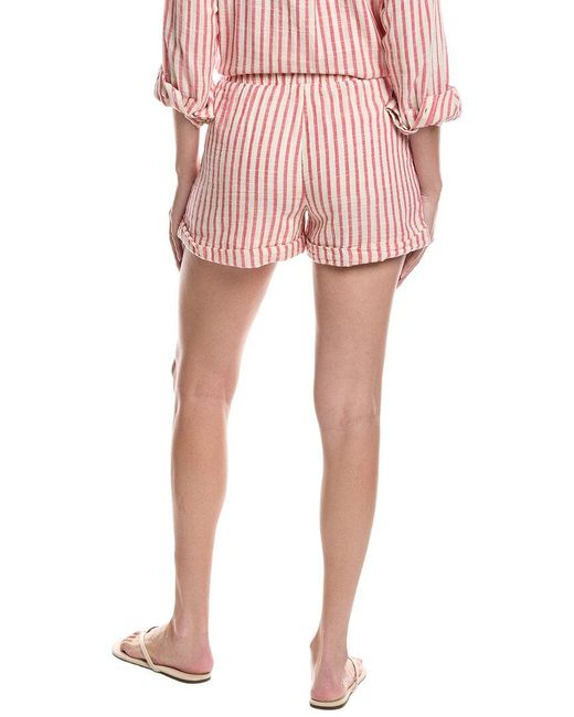 Z Supply Pink Cabana Short