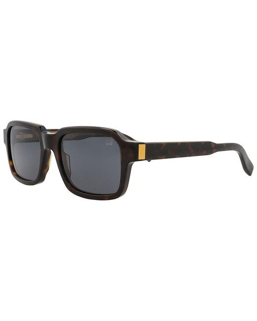 Dunhill Black Du0057S 54Mm Sunglasses for men