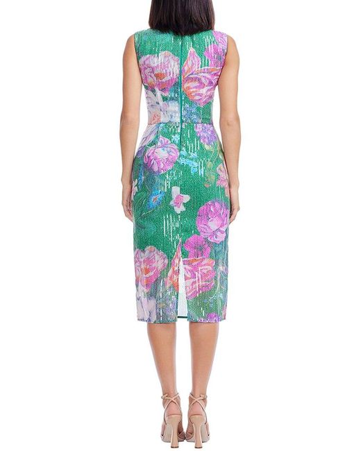 Dress the Population Blue Claudette Bodycon Dress