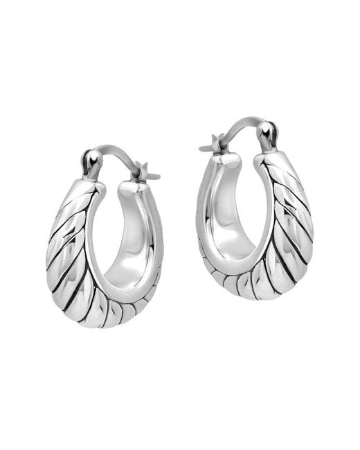 MaxColor Metallic Dangle Earrings