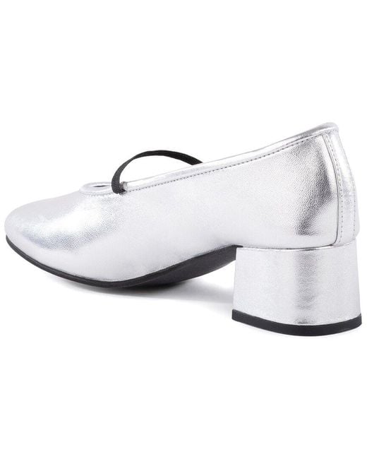 Seychelles White Dusk To Dawn Leather Pump