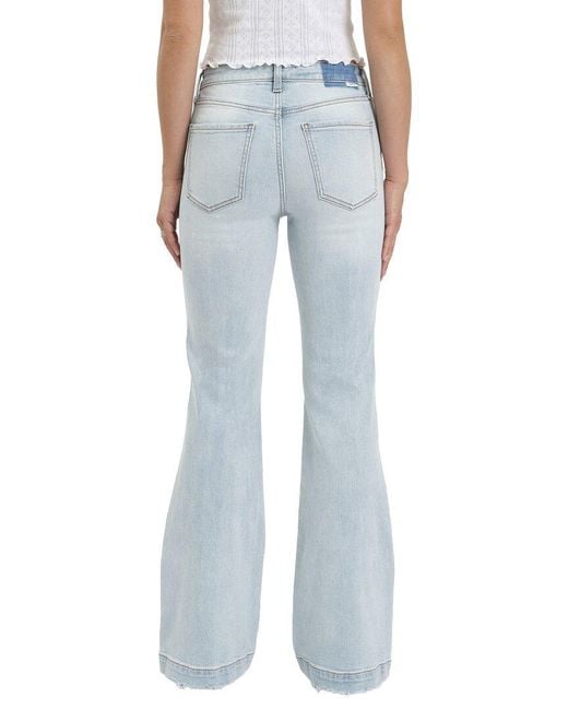 Daze Denim Blue Heartbreaker Swoon Vintage Flare Jean