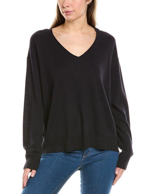 Eileen Fisher Boxy Pullover in Black Lyst UK