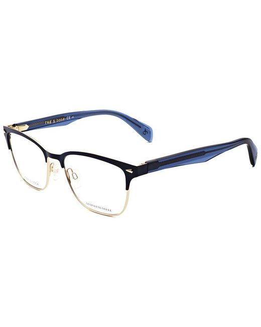 Rag & Bone Blue 53Mm Optical Frames