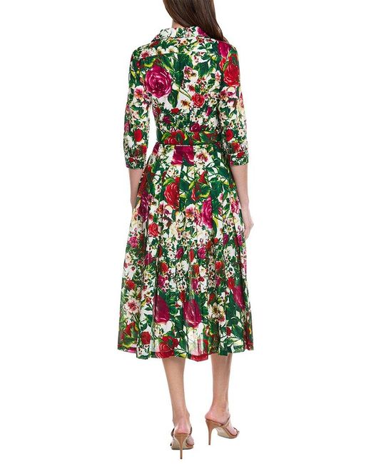 Samantha Sung Green Audrey 4 Shirtdress