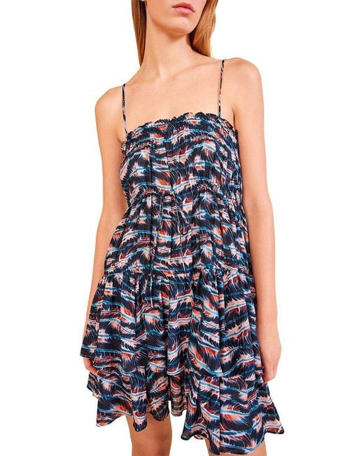 Ulla Johnson Blue Kalila Coverup Dress