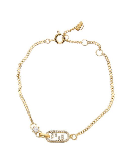 Fendi Metallic O'lock Bracelet