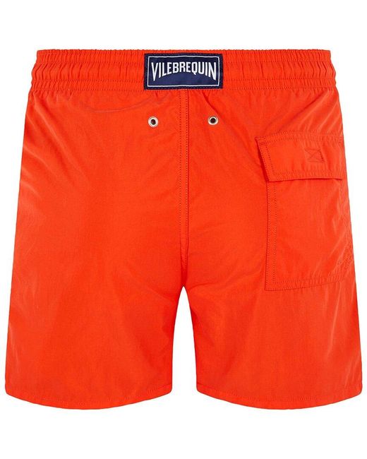 Vilebrequin Orange Mdb Homme Short for men